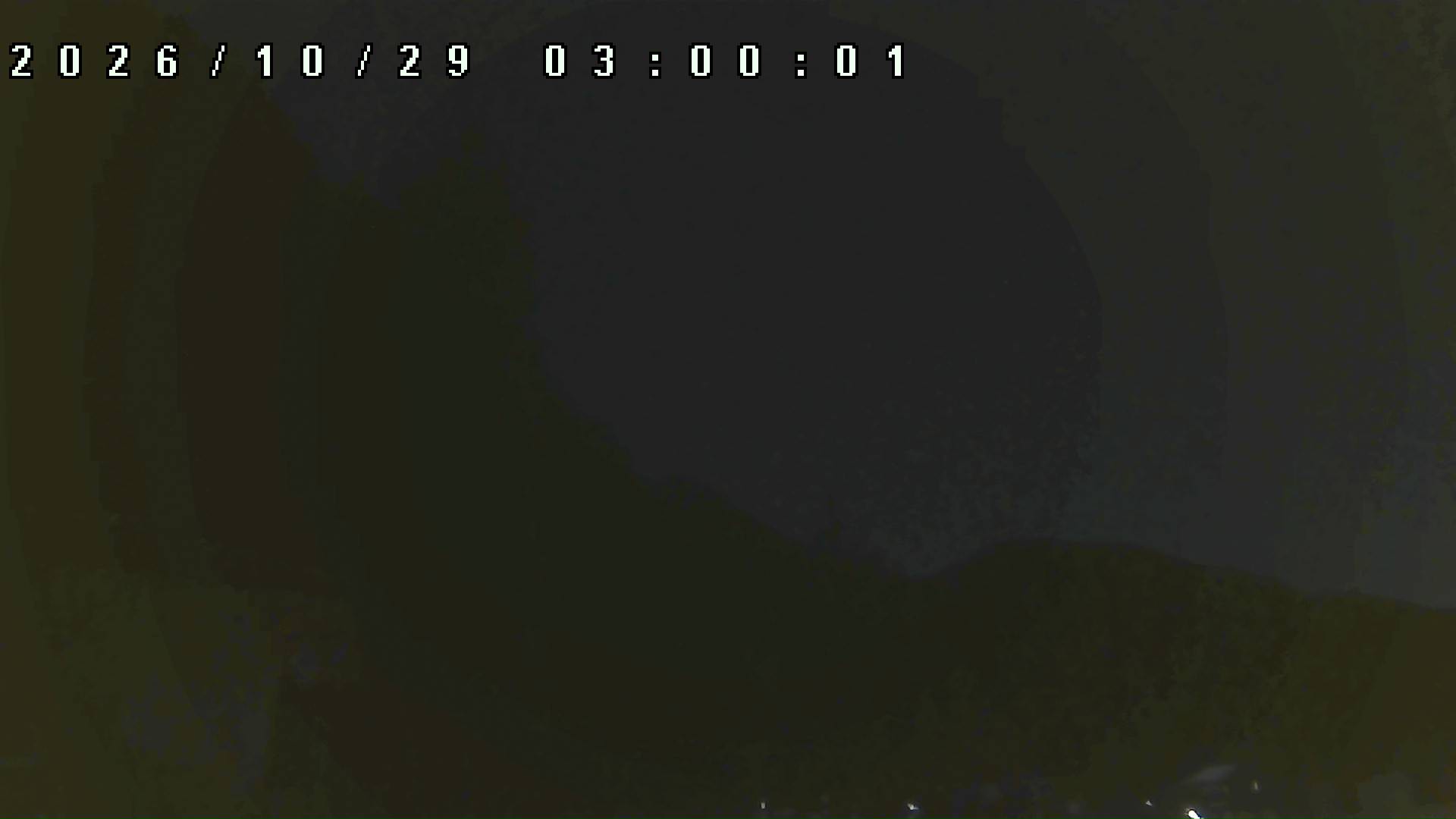2026年10月29日 03:00ごろの金剛山登山口周辺の空