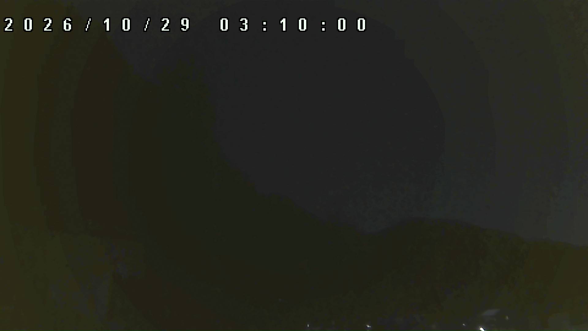 2026年10月29日 03:10ごろの金剛山登山口周辺の空