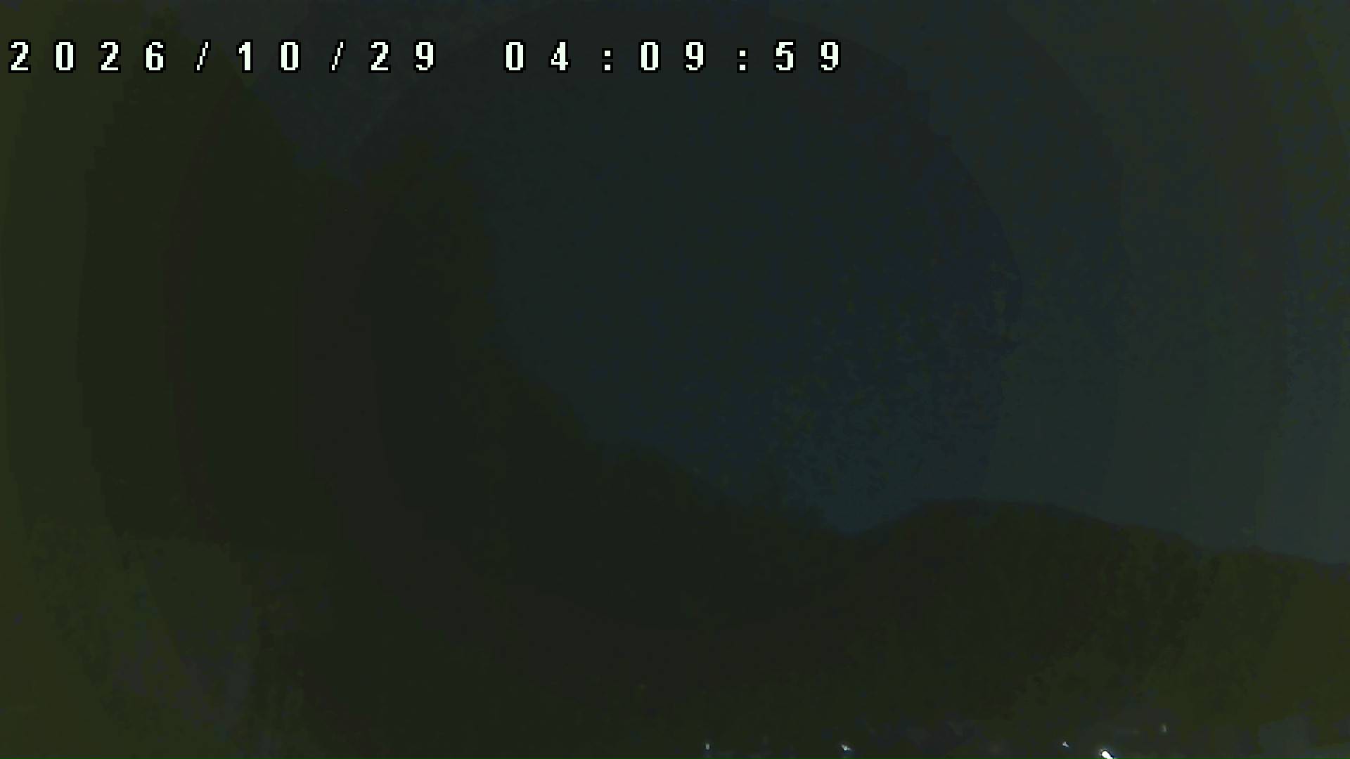 2026年10月29日 04:10ごろの金剛山登山口周辺の空