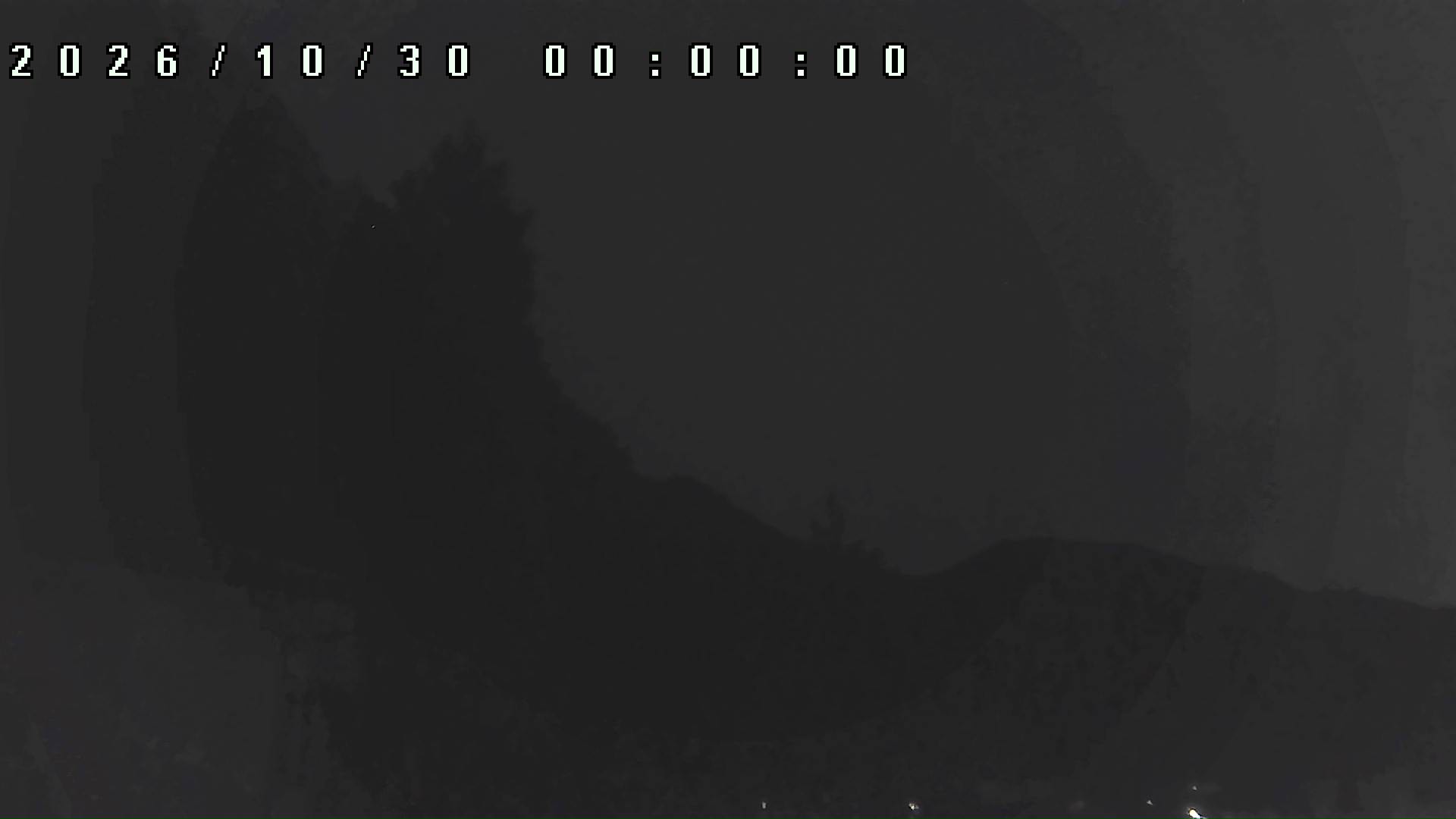2026年10月30日 00:00ごろの金剛山登山口周辺の空