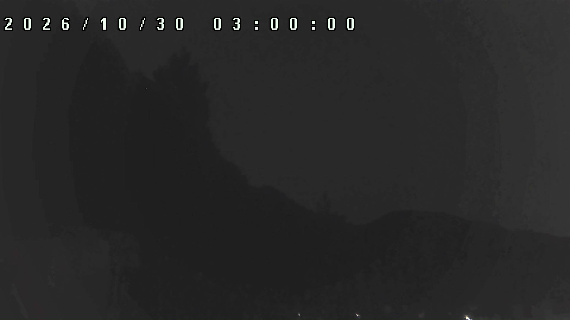 2026年10月30日 03:00ごろの金剛山登山口周辺の空