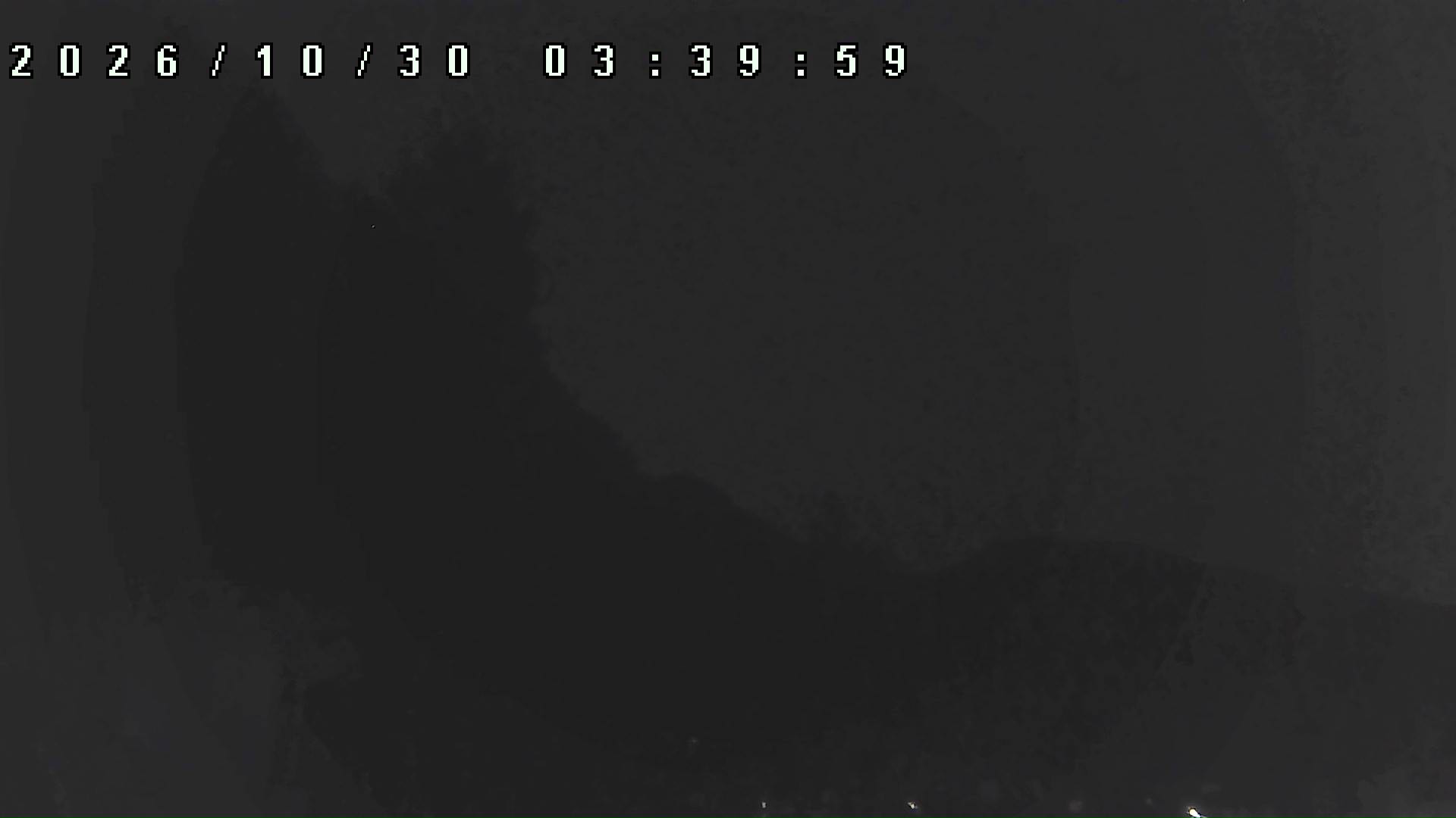 2026年10月30日 03:40ごろの金剛山登山口周辺の空