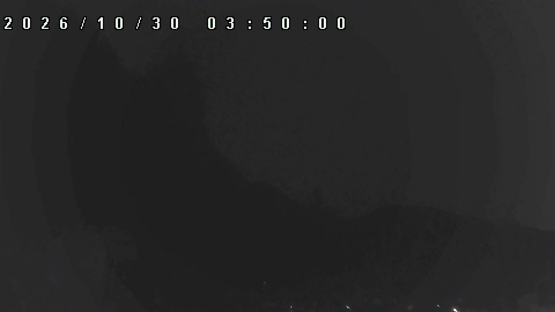 2026年10月30日 03:50ごろの金剛山登山口周辺の空